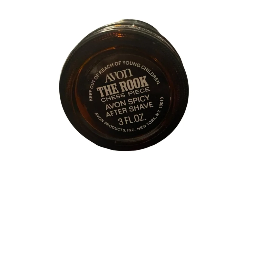 Vintage Avon The Rook Avon Spicy After Shave Bottle New Old Stock